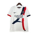 Camisa Paris Saint-Germain Away 24/25 - Torcedor Nike Masculina - Branca