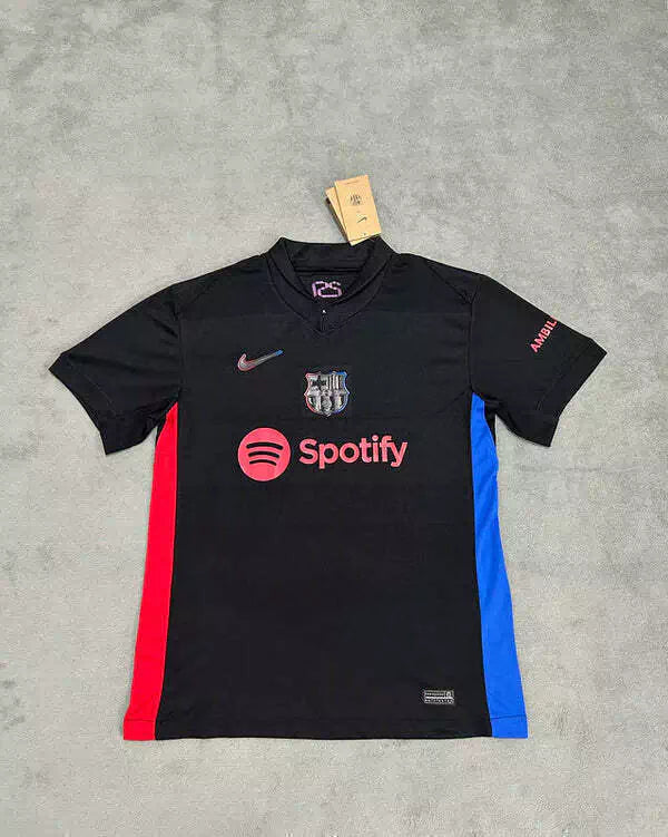 Camisa Barcelona Away 24/25 Torcedor Nike Masculina - Preta