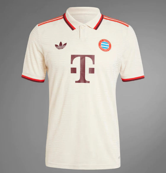 Camisa Bayern de Munich 24/25 Torcedor Adidas Masculina - Creme