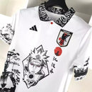 Camisa Seleção do Japão Edição Naruto 2024 - Torcedor Masculino - Branco