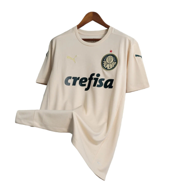 Camisa Palmeiras 21/22 Torcedor Masculina - Dourada com verde